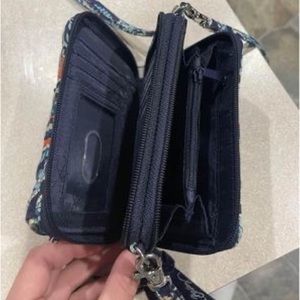 Vera Bradley crossbody wallet